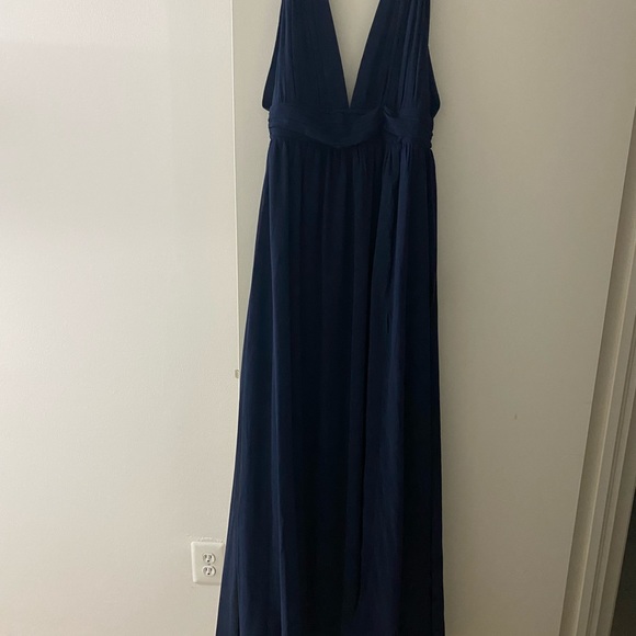 Lulus navy blue dress - Picture 5 of 5